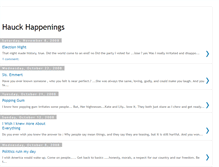 Tablet Screenshot of hauckhappenings.blogspot.com