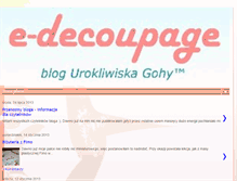 Tablet Screenshot of e-decoupage.blogspot.com