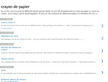 Tablet Screenshot of crayon-de-papier.blogspot.com