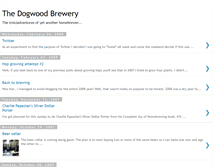 Tablet Screenshot of dogwoodbrewery.blogspot.com