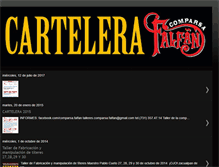 Tablet Screenshot of carteleracomparsafalfan.blogspot.com