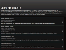 Tablet Screenshot of letsfixdc.blogspot.com