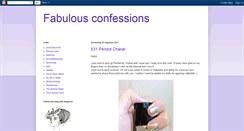 Desktop Screenshot of fabulous-confessions.blogspot.com