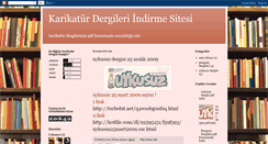 Desktop Screenshot of karikaturdergileri.blogspot.com