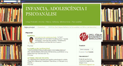 Desktop Screenshot of infanciaiadolescencia.blogspot.com