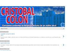 Tablet Screenshot of cristobalguayaquil.blogspot.com