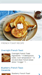 Mobile Screenshot of frenchtoastrecipe.blogspot.com