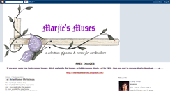 Desktop Screenshot of marjiesmuses.blogspot.com