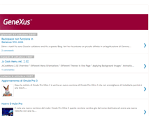 Tablet Screenshot of genexusworld.blogspot.com