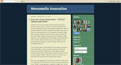 Desktop Screenshot of newsmediainnovation.blogspot.com