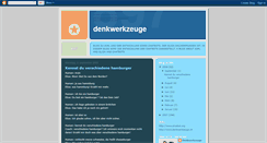 Desktop Screenshot of denkwerkzeuge.blogspot.com