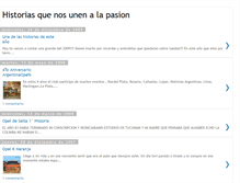 Tablet Screenshot of historiasquenosunenalapasion.blogspot.com