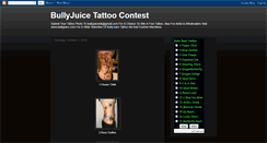 Desktop Screenshot of bullyjuice.blogspot.com