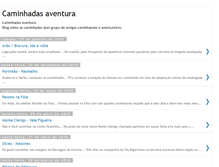 Tablet Screenshot of caminhadasaventura.blogspot.com