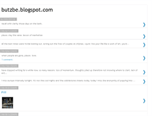 Tablet Screenshot of butzbe.blogspot.com