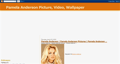 Desktop Screenshot of hot-sexy-pamela-anderson.blogspot.com