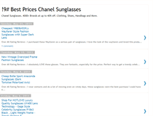 Tablet Screenshot of bestpriceschanelsunglasses.blogspot.com