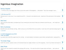Tablet Screenshot of ingeniousimagination.blogspot.com