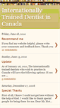 Mobile Screenshot of internationallytraineddentist.blogspot.com