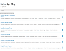 Tablet Screenshot of englishayu.blogspot.com