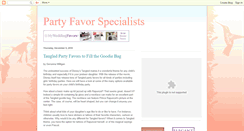 Desktop Screenshot of partyfavorspecialists.blogspot.com