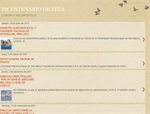 Tablet Screenshot of bicentenariodezela.blogspot.com