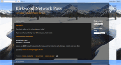 Desktop Screenshot of kirkwoodnetworkpass.blogspot.com