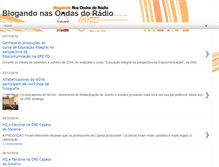 Tablet Screenshot of blogandonasondasdoradio.blogspot.com