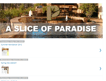 Tablet Screenshot of paradisedesignsinc.blogspot.com