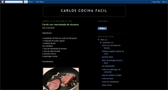 Desktop Screenshot of carlosnochef.blogspot.com