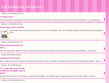 Tablet Screenshot of enconfianzaconjulieta.blogspot.com