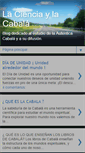 Mobile Screenshot of lacienciadelacabala.blogspot.com