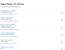 Tablet Screenshot of makemoneytryonline.blogspot.com