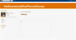 Desktop Screenshot of halloweenatthepiercehouse.blogspot.com