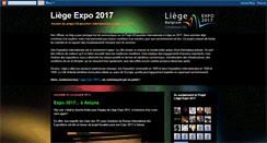 Desktop Screenshot of liege-expo2017.blogspot.com
