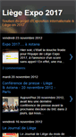 Mobile Screenshot of liege-expo2017.blogspot.com
