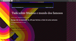 Desktop Screenshot of comtudomusicaevideos.blogspot.com