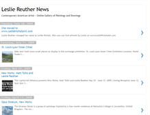 Tablet Screenshot of lesliereuther.blogspot.com