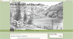 Desktop Screenshot of dwrightart.blogspot.com