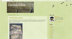 Desktop Screenshot of grendelskin.blogspot.com