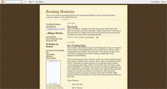 Desktop Screenshot of burningmemoirs.blogspot.com