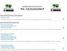 Tablet Screenshot of federacionelciudadano.blogspot.com