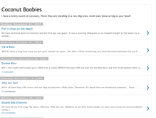 Tablet Screenshot of coconutboobies.blogspot.com