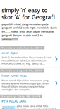 Mobile Screenshot of geografi2009.blogspot.com