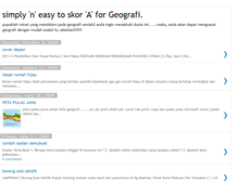 Tablet Screenshot of geografi2009.blogspot.com