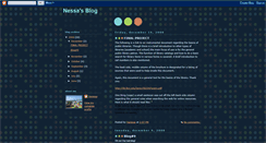 Desktop Screenshot of nessasblog81.blogspot.com