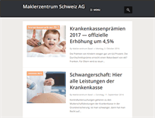 Tablet Screenshot of maklerzentrumschweiz.blogspot.com