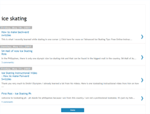 Tablet Screenshot of iceskatingph.blogspot.com