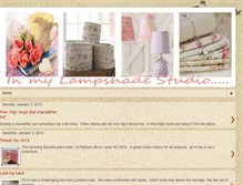 Tablet Screenshot of lampshadestudio.blogspot.com