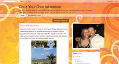 Desktop Screenshot of chuzyourownadventure.blogspot.com